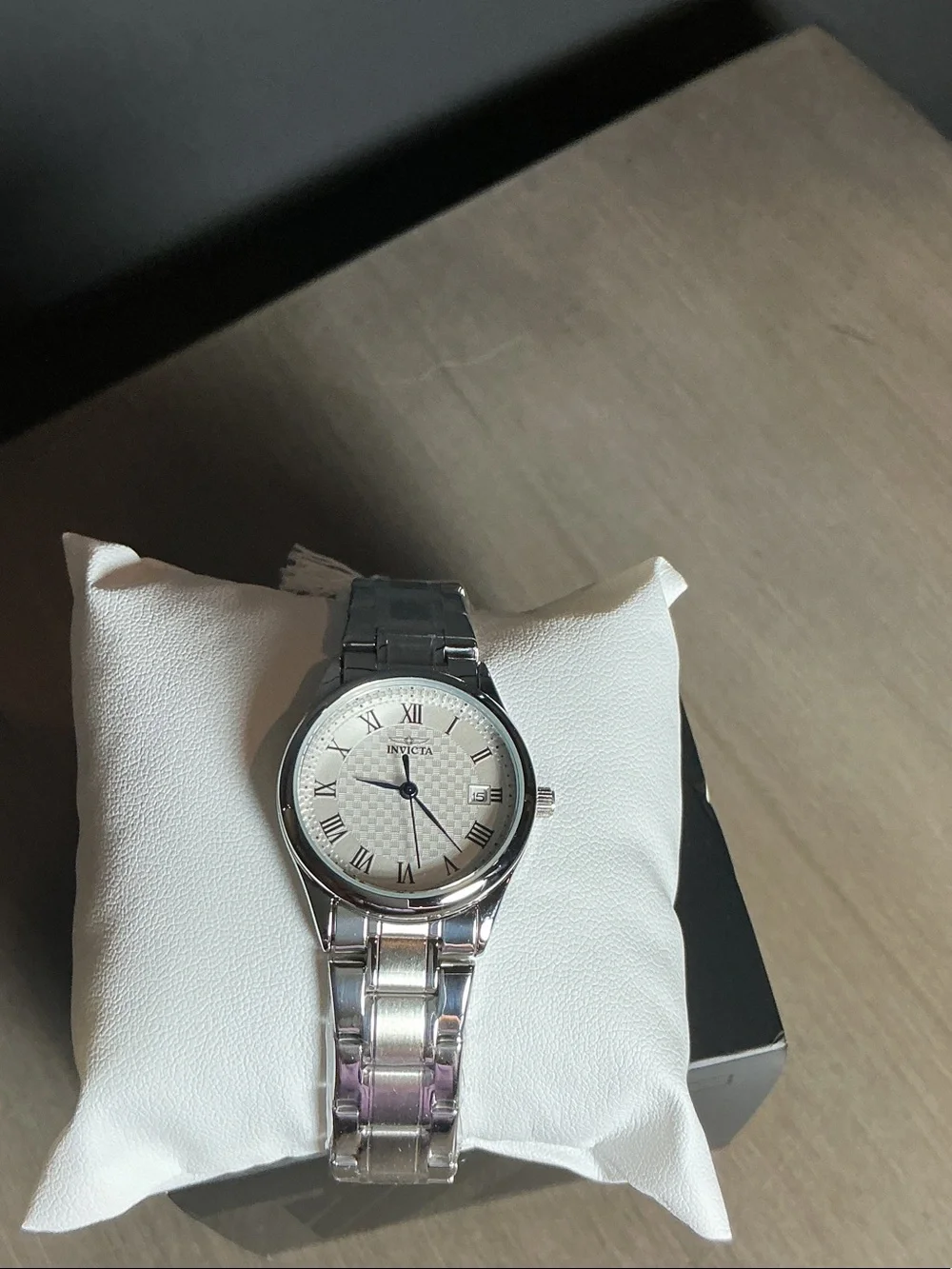 Invicta Silver Stainless Steel Women’s Watch with White Dial - 70270